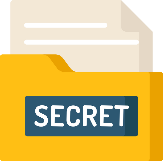 secret secret document icon